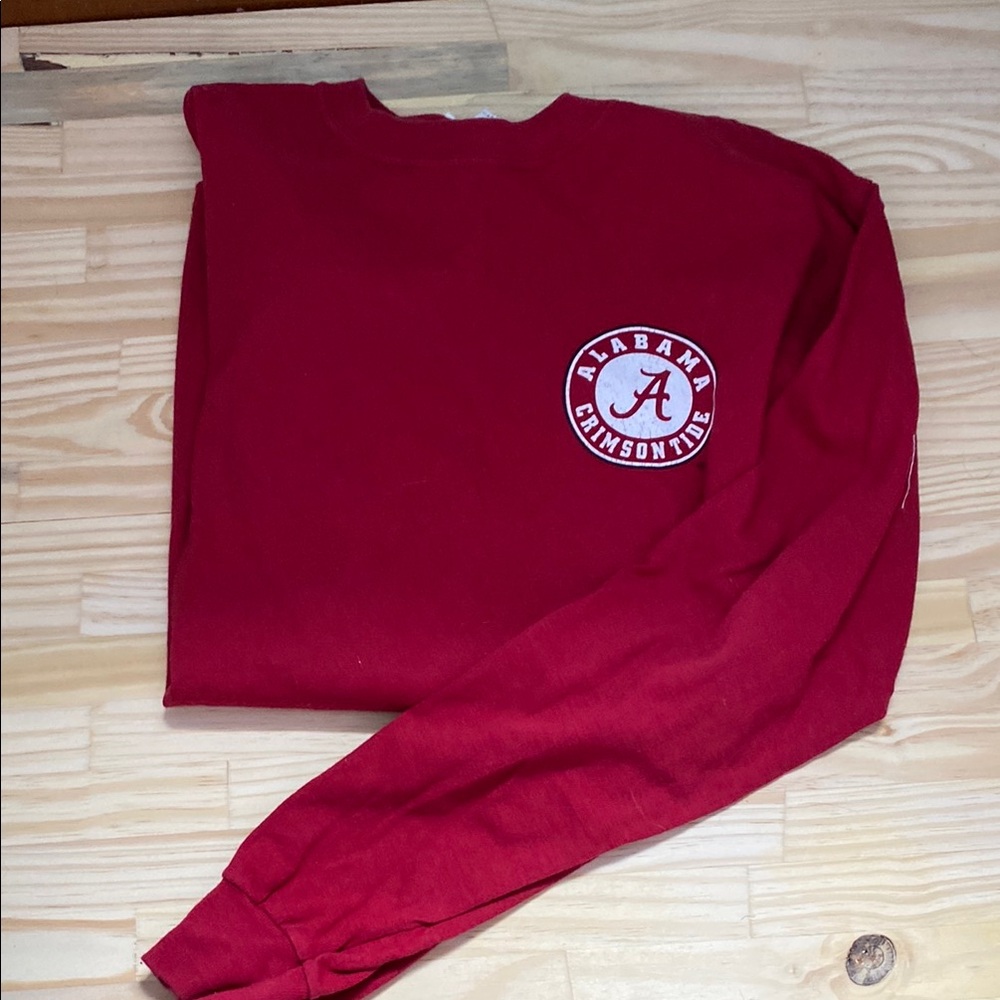 Alabama Crimson Tide Red Long Sleeve Shirt